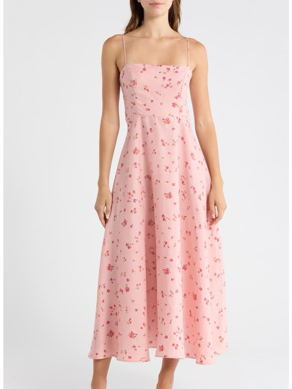 Reformation Monette Linen Dress